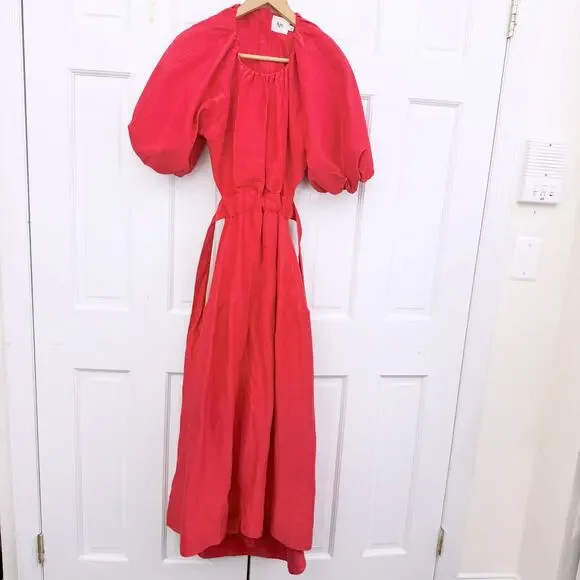 Aje. Mimosa Cutout Midi Dress